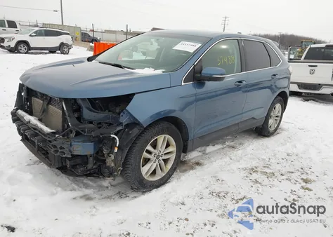 2018 Ford Edge Sel z USA, uszkodzony, nr VIN 2FMPK4J8XJBC54217